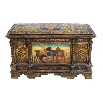 19th-Century Polychromed Chest