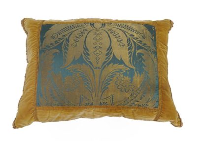 Pair of damask pillows