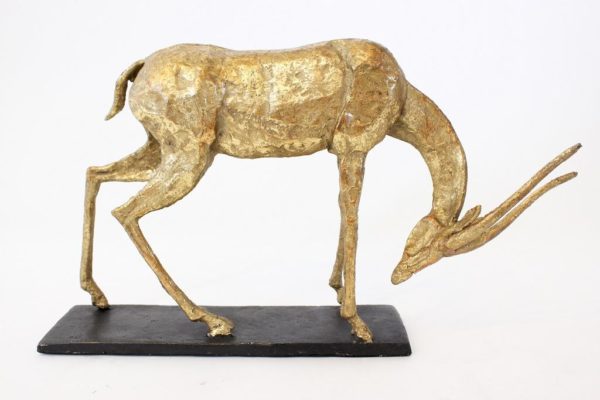 Oryx Curved Horn Statue