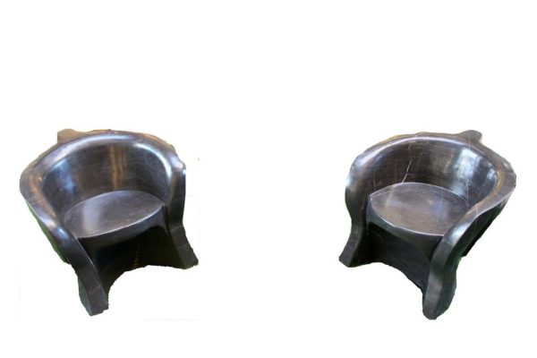 Pair of Marble Chairs