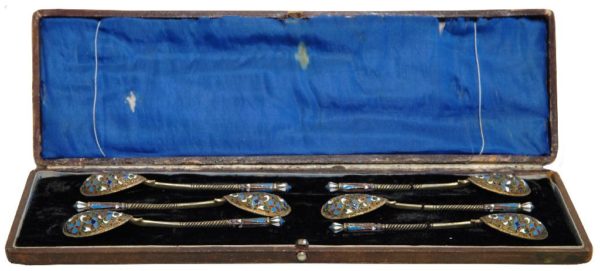 Russian spoons, circa 1900