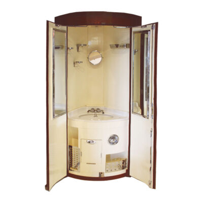 rene prou wash cabinet from oriental express opened up