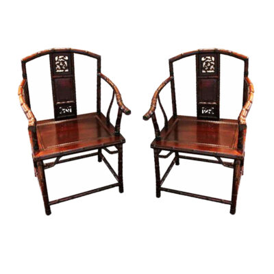 Asian Style Bamboo Chairs