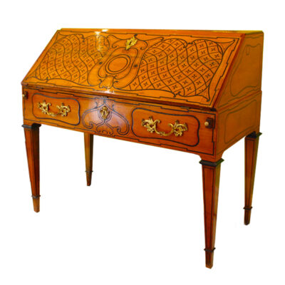 Ebony Inlaid Bureau