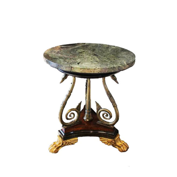 George Bullock Oak & Brass Centre Table