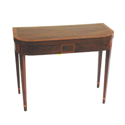 George III Inlaid Games Table