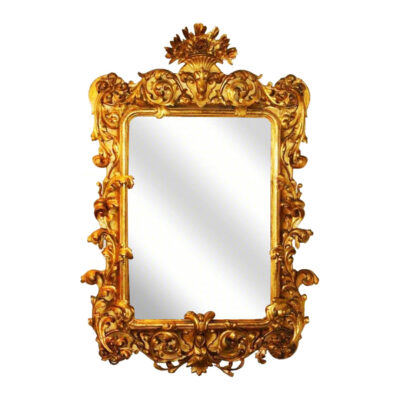 Italian Carved Gilt-Wood Mirror