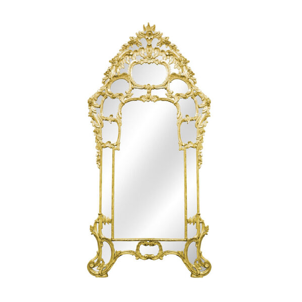 Italian Rococo Gilt-Wood Mirror