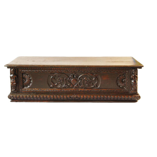 Italian Walnut Cassone, Circa 1580-1610