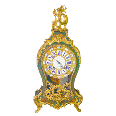 studio shot of Louis XV F.Goyer Bracket Clock