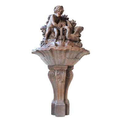 Louis XV Style Tinted Terracotta Fountain