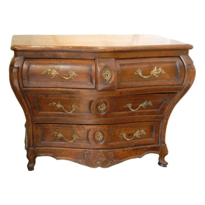 Studio Shot of a Louis XV Walnut Commode