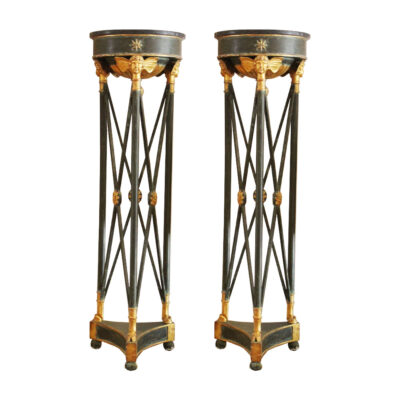 Neoclassical Style Pedestals - Set of 2