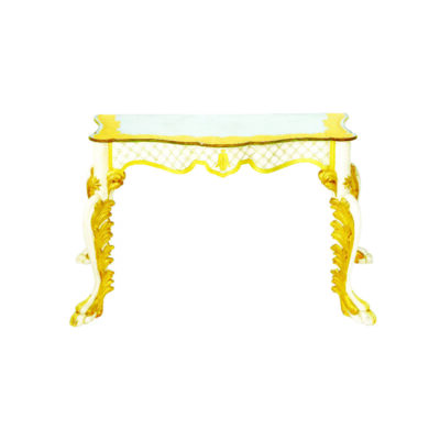 Parcel-Gilt & Verre Eglomise Console