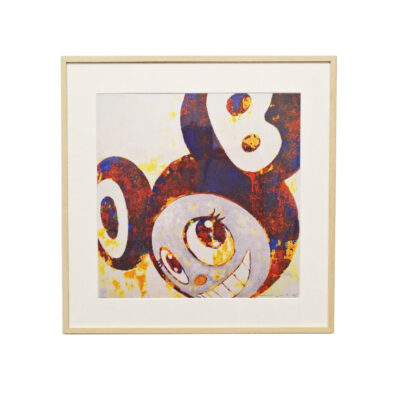Square Lithograph Print by Takashi Murakami