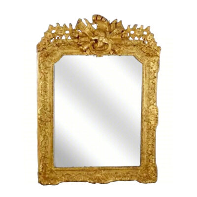 studio Shot of a regence giltwod mirror