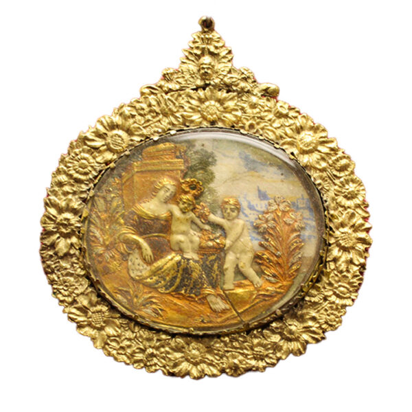 French Renaissance Medallions -0 set of 2