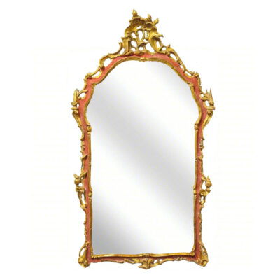 Studio Shot of a Venetian Gilt Mirror