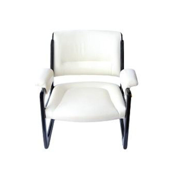 White Leather Chairs