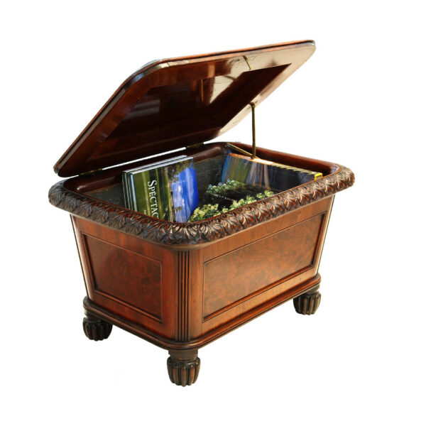 William IV Mahogany Cellaret Cabinet, Circa 1830-1901