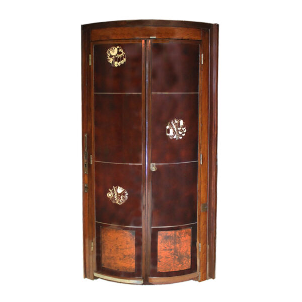 Rene Prou - Mahogany Corner Wash Closet - Image 3