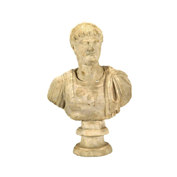 stone bust of emperor claudius