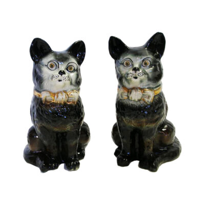 Ceramic Cats - Set of 2