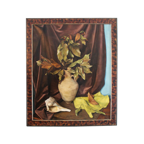 Nostalgic Echoes - Original Oil on Canvas, Signed Luigi Luciani