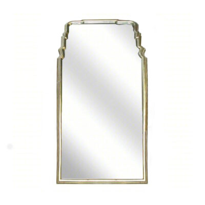 queen anne silver gilt mirror