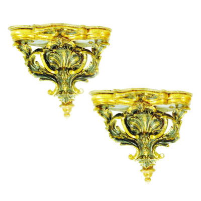 rococo corner brackets