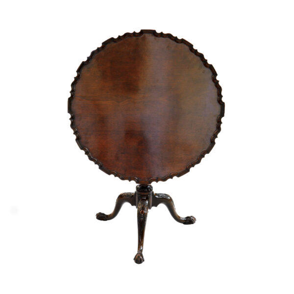 Tripod Tilt-top Table - Mahogany